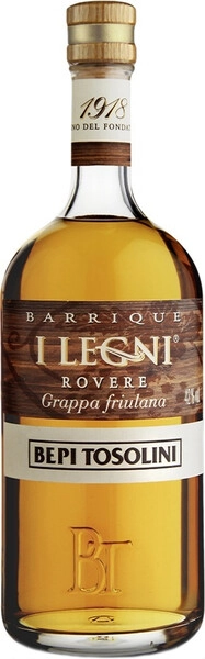 Граппа Bepi Tosolini, I Legni Rovere, 50 мл