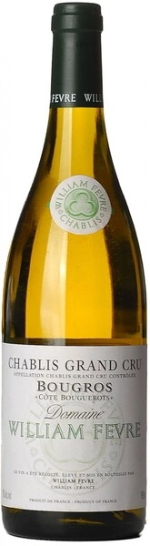 Вино Domaine William Fevre, Chablis Grand Cru Bougros Cote Bouguerots, 2020