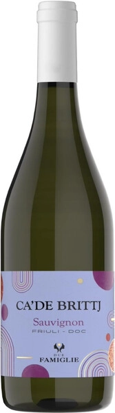 Вино Ca'De Brittj Sauvignon, Friuli DOC, 2022