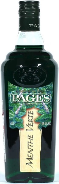 Ликер Pages Menthe Verte, 0.7 л