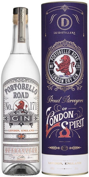 Джин Portobello Road London Dry, in tube, 0.7 л
