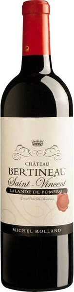Вино Chateau Bertineau Saint-Vincent, Lalande de Pomerol AOC, 2018