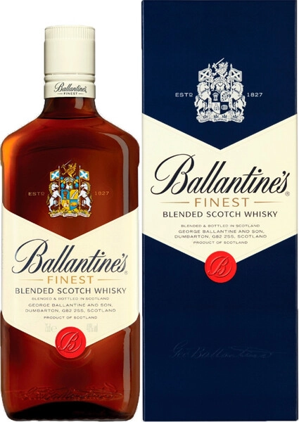 Виски "Ballantine's" Finest, gift box, 0.75 л