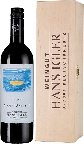 Вино Hans Igler, Blaufrankisch Classic, Mittelburgenland DAC, 2022, gift box