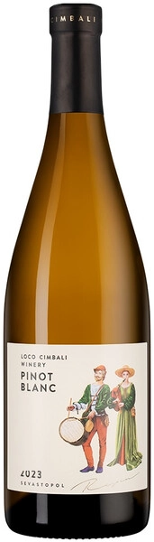 Вино Loco Cimbali Winery, Pinot Blanc, 2023