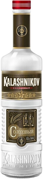 Водка Калашников Солодовый, 0.5 л
