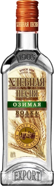 Водка АПК, Хлебная Песня Озимая, 0.5 л