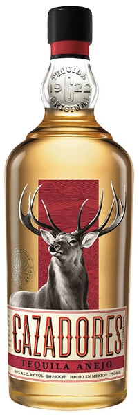 Текила Cazadores Anejo (Gold), 1 л