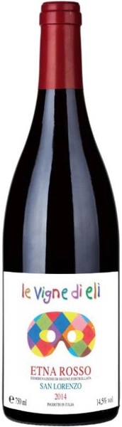 Вино Le Vigne di Eli, Etna Rosso DOC San Lorenzo, 2014