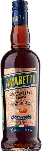Ликер Сорбет Аперитив Амаретто, 0.5 л