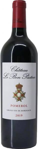 Вино Chateau Le Bon Pasteur, Pomerol AOC, 2019
