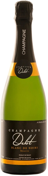 Шампанское Champagne Delot, Blanc de Noirs Reserve Brut, 2023