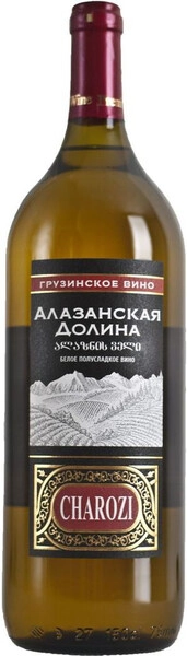 Вино Jardeli, Charozi Alazani Valley White Semi-Sweet, 2020, 1.5 л