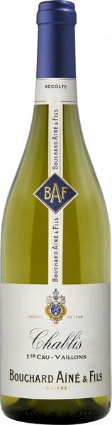 Вино Bouchard Aine & Fils, Chablis Premier Cru Vaillons AOC, 2016