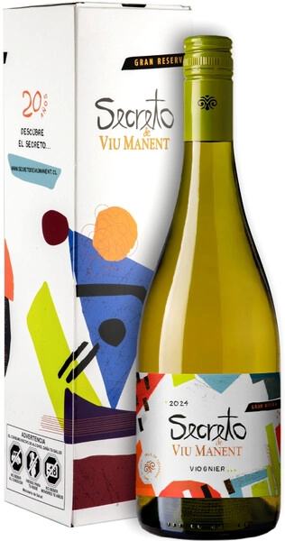 Вино Viu Manent, Secreto Viognier, 2024, gift box