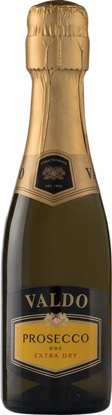 Игристое вино Valdo, Prosecco DOC Extra Dry, 2024, 200 мл