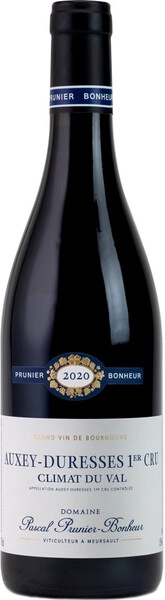 Вино Domaine Pascal Prunier-Bonheur, Auxey-Duresses 1er Cru Climat du Val AOC, 2020