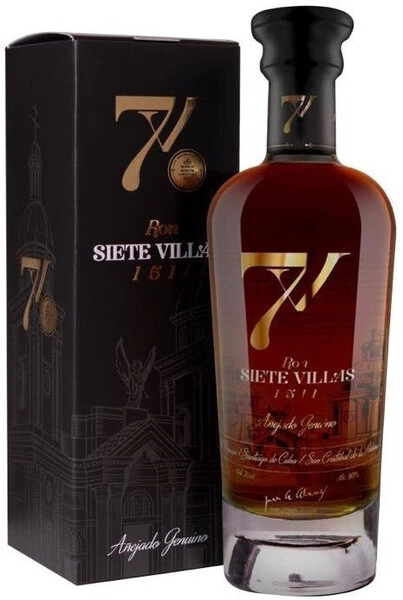 Ром 7 Siete Villas 1511, gift box, 0.7 л