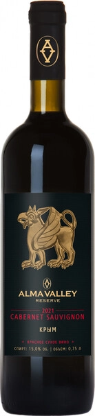 Вино Alma Valley Reserve Cabernet Sauvignon, 2021