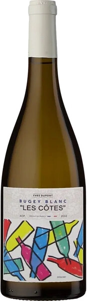 Вино Yves Duport, Les Cotes, Bugey Blanc AOP, 2022