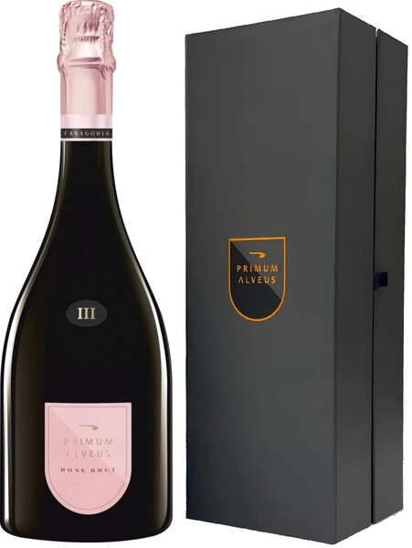 Игристое вино Fanagoria, Primum Alveus Rose Brut, 2019, gift box