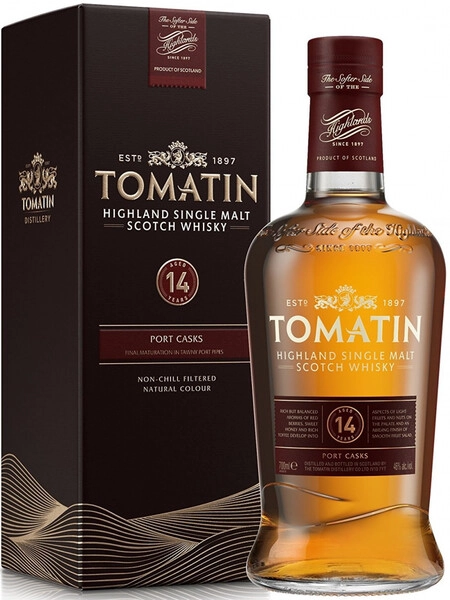 Виски Tomatin 14 Years Old, gift box, 0.7 л