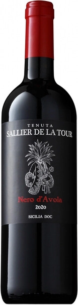 Вино Sallier de La Tour, Nero d'Avola, Sicilia DOC, 2020
