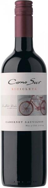 Вино Cono Sur, Cabernet Sauvignon, Rapel Valley DO, 2015