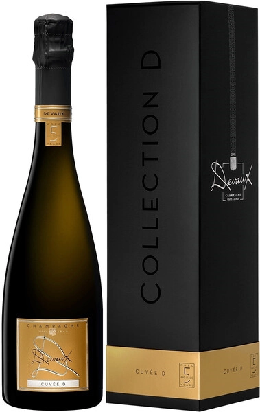 Шампанское Devaux, Cuvee D Brut (aged 5 years), Champagne AOC, gift box