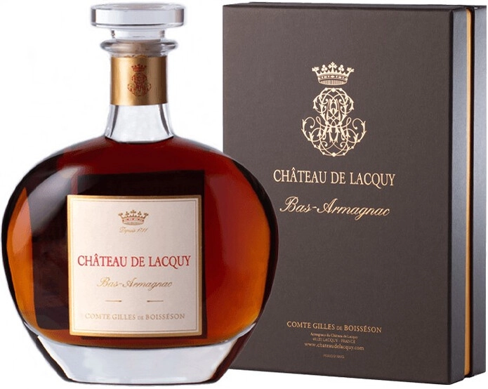 Арманьяк Bas-Armagnac du Chateau de Lacquy, 1979, carafe in gift box, 0.7 л
