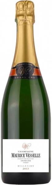 Шампанское Maurice Vesselle, Grand Cru Brut Millesime, Champagne AOC, 2013