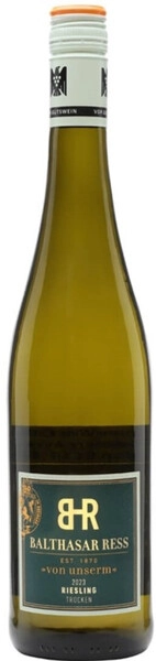 Вино Balthasar Ress, Von Unserm Riesling trocken, Rheingau, 2023