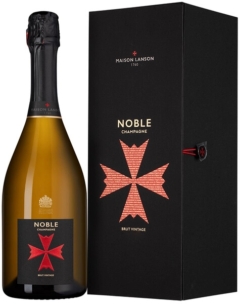 Шампанское Noble Cuvee de Lanson Brut, 2008, gift box