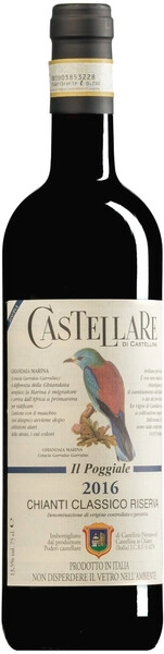 Вино Castellare di Castellina, Il Poggiale Chianti Classico Riserva DOCG, 2016