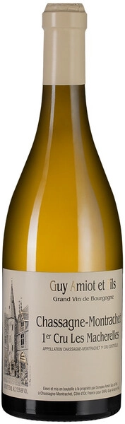 Вино Domaine Amiot Guy et Fils, Chassagne-Montrachet Premier Cru "Les Macherelles" AOC, 2023