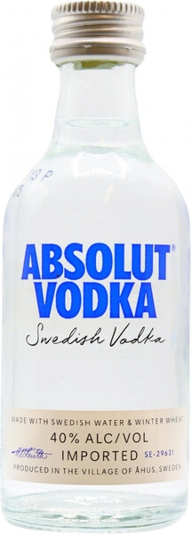 Водка Absolut, 50 мл