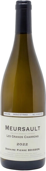 Вино Pierre Boisson, Meursault Les Grands Charrons AOC, 2022