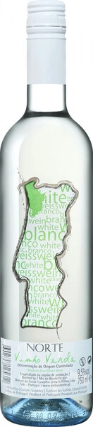 Вино Norte White Medium Dry, Vinho Verde DOC, 2020