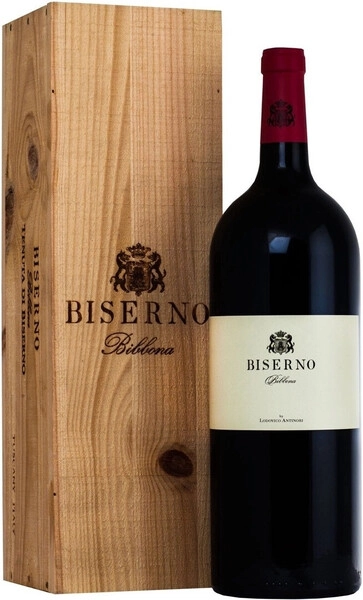 Вино "Biserno", Toscana IGT, 2022, wooden box, 1.5 л