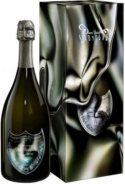 Шампанское Dom Perignon, 2010, gift box Lady Gaga