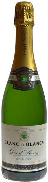 Игристое вино Duc d'Henry Blanc de Blancs Demi-sec