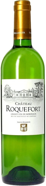 Вино Chateau Roquefort Blanc, Bordeaux AOC, 2017