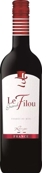 Вино Francois Martenot, Le Filou Grand Rouge, Terres du Midi IGP