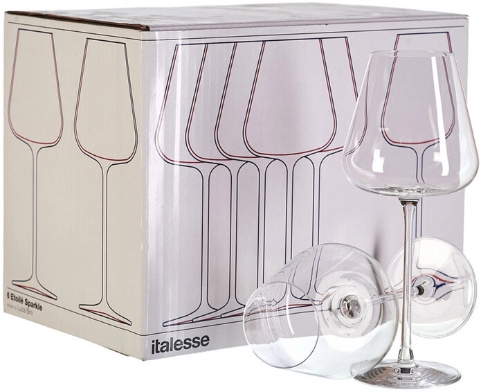 Бокалы Italesse, Etoile Sparkle, set of 6 pcs