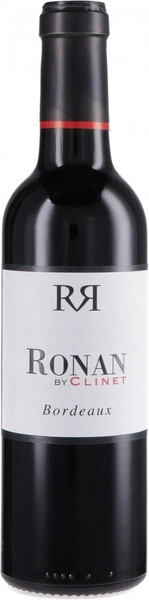 Вино "Ronan by Clinet", Bordeaux AOC, 2016, 375 мл