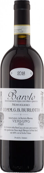 Вино G.B. Burlotto, Barolo Monvigliero DOCG, 2018