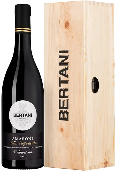 Вино Bertani, Amarone della Valpolicella Valpantena DOCG, 2022, wooden box