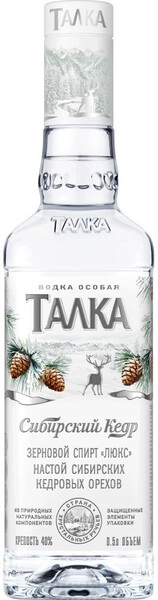 Водка Талка Сибирский Кедр, 0.5 л