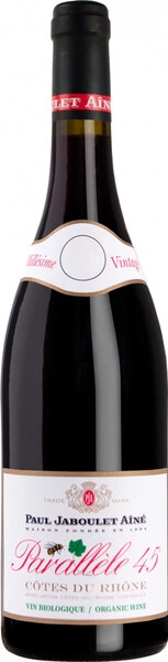 Вино Paul Jaboulet Aine, Parallele 45 Rouge, Cotes du Rhone, 2018, 375 мл