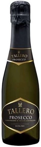 Игристое вино Tallero Prosecco DOC Extra Dry, 200 мл
